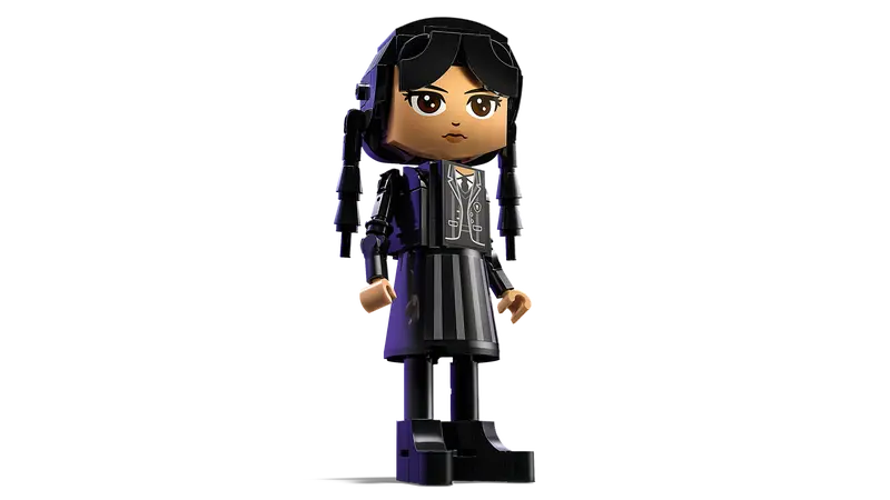 LEGO - 76780 - MERCREDI - Figurine Mercredi Addams - 702 pièces