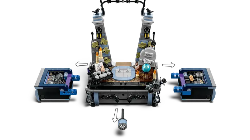 LEGO - 76780 - MERCREDI - Figurine Mercredi Addams - 702 pièces
