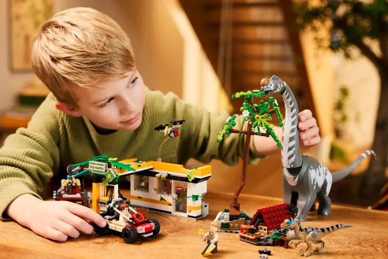 LEGO - 76973 - JURASSIC WORLD - Raptor & Titanosaurus - 582pcs