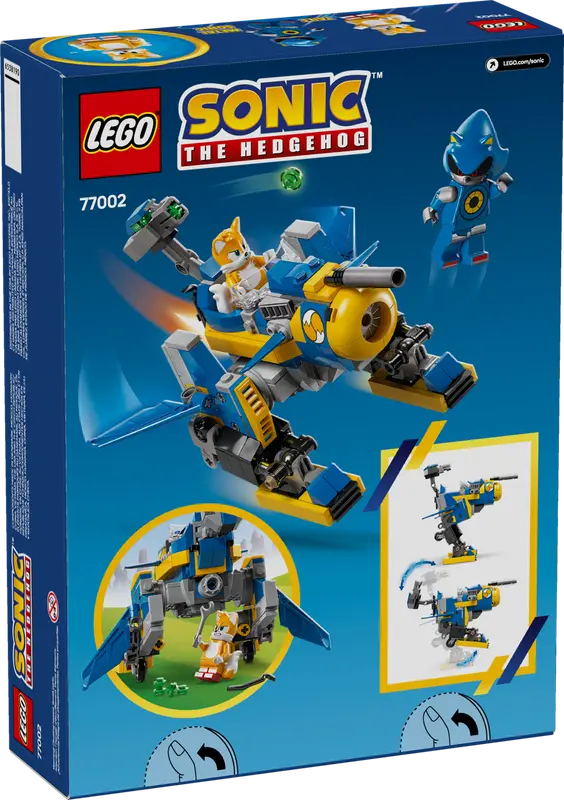 LEGO - 77002 - SONIC - Cyclone vs. Metal Sonic - 290pcs