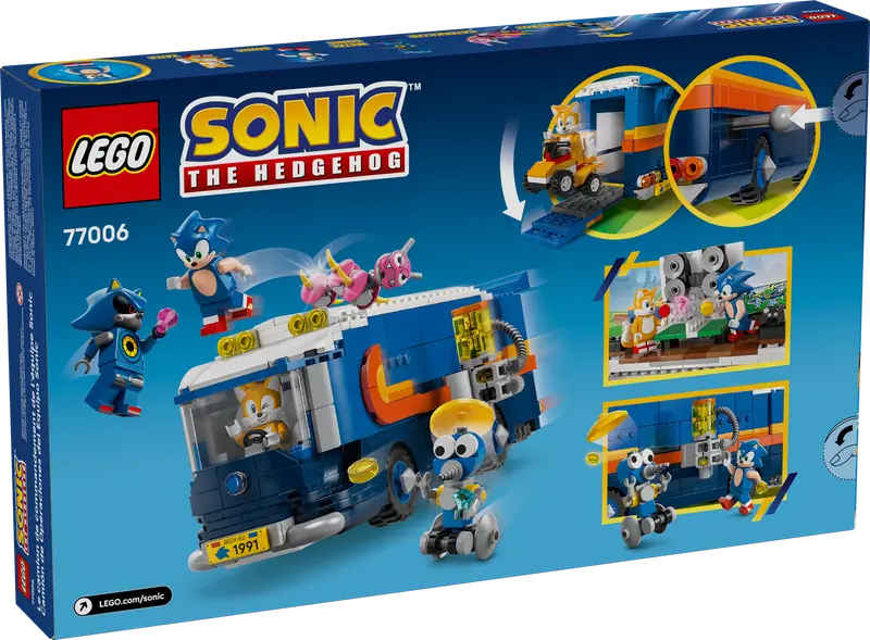 LEGO - 77006 - SONIC - Camion de commandement - 747 pièces