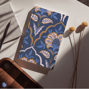 Pierre Belvédère - Medium Notebook - Blue Motif