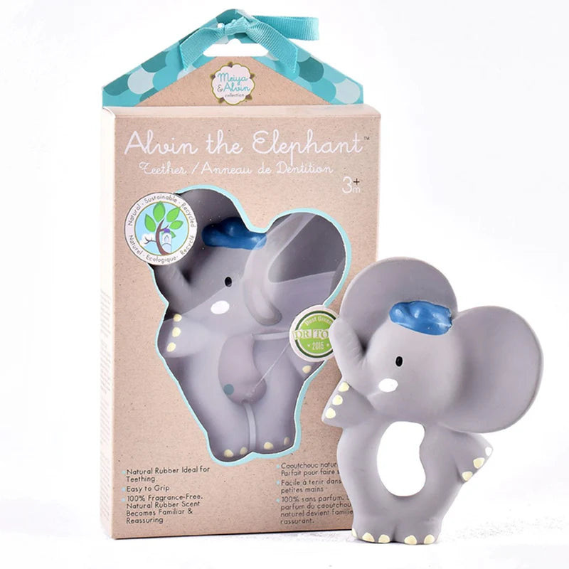TIKIRI - ANNEAU DE DENTITION ALVIN L'ÉLÉPHANT 12,7 cm H