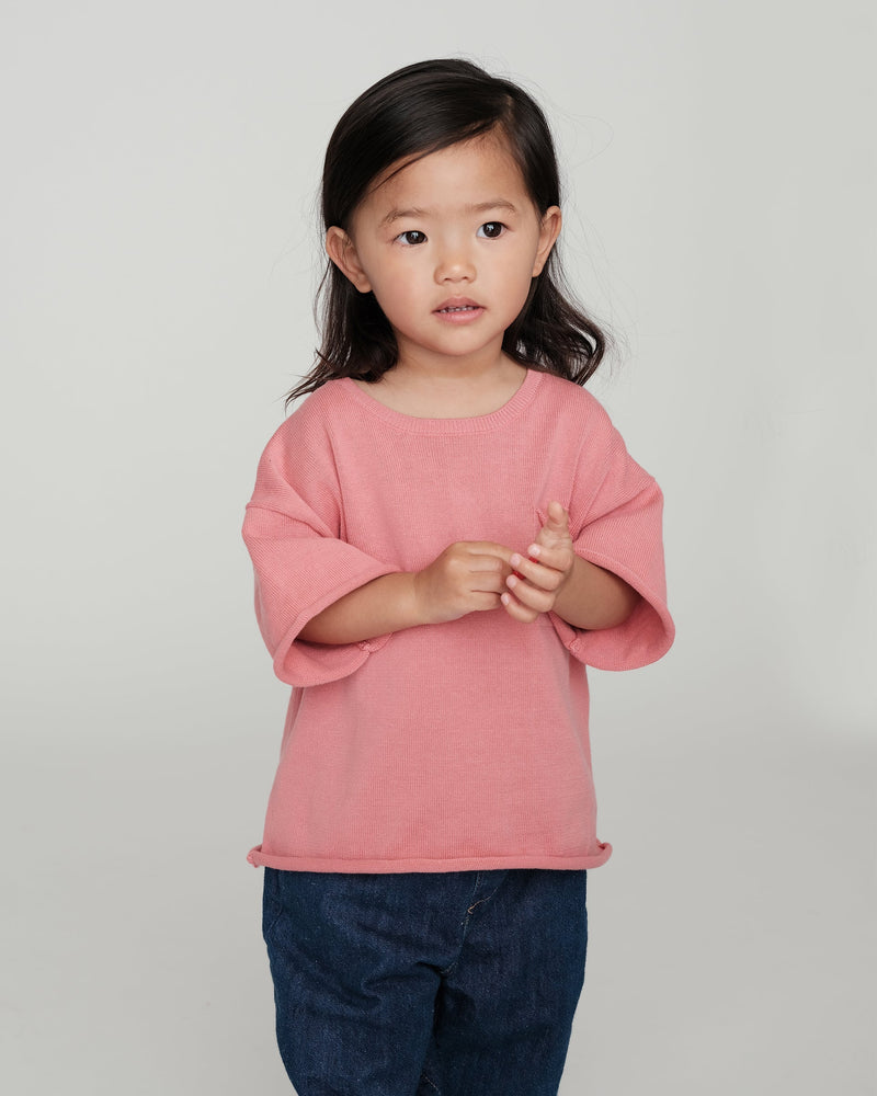 7AM Enfant - Boxy Cotton Tee Pocket