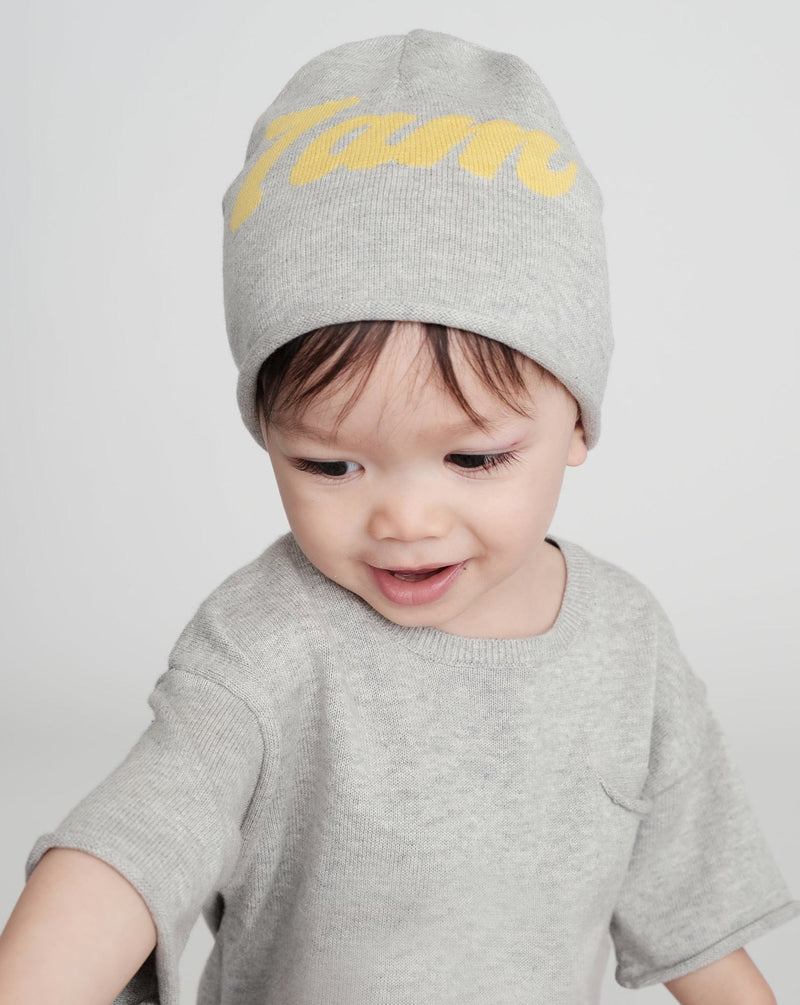 7AM Enfant - Bonnet en Coton Logo 7AM