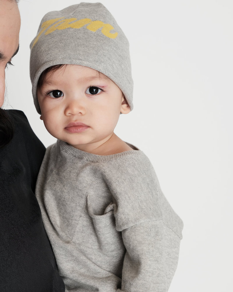 7AM Enfant - Bonnet en Coton Logo 7AM