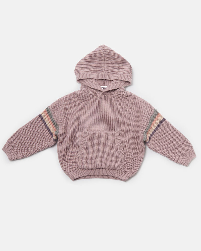 7AM Enfant - Pull épais à capuche - Chunky