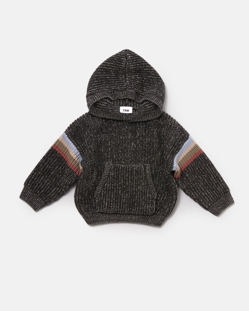 7AM Enfant - Pull épais à capuche - Chunky