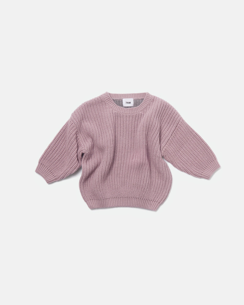 7AM Enfant - Boxy Sweater - Chunky