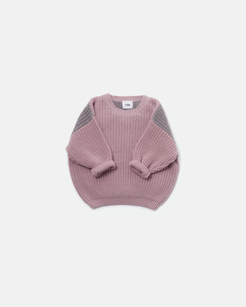 7AM Enfant - Boxy Sweater - Chunky