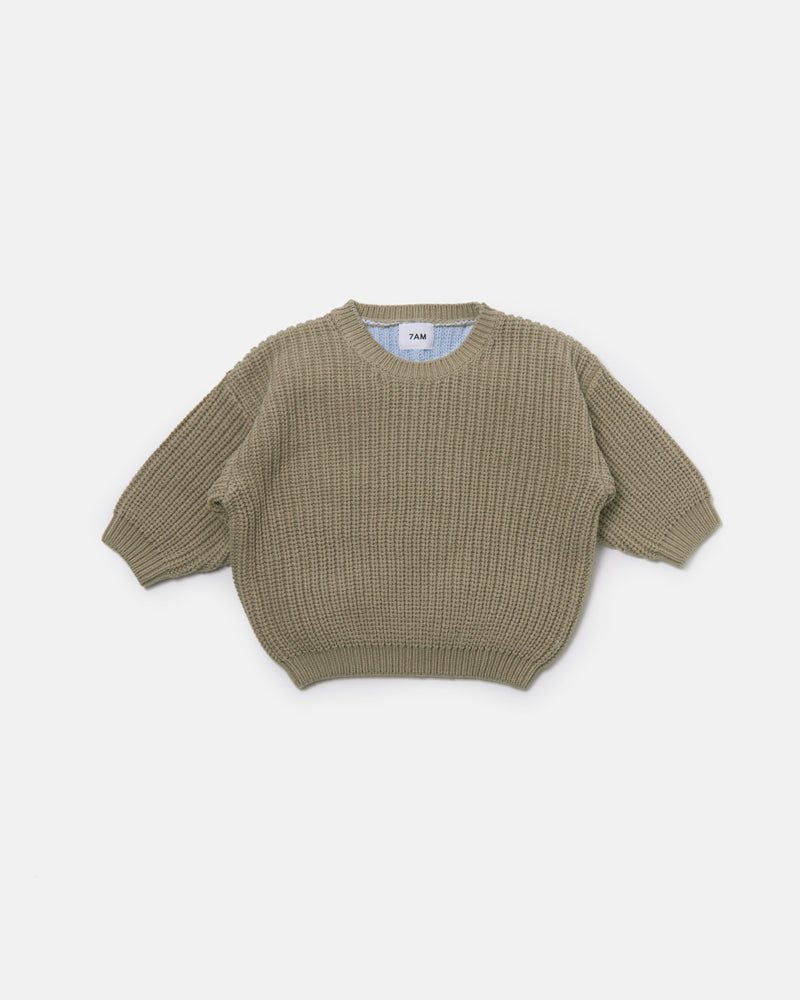 7AM Enfant - Boxy Sweater - Chunky