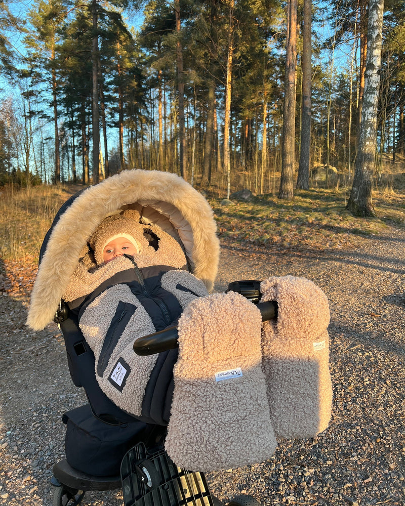 7AM Enfant - Couverture 212 evolution - Appliqué Ours en peluche