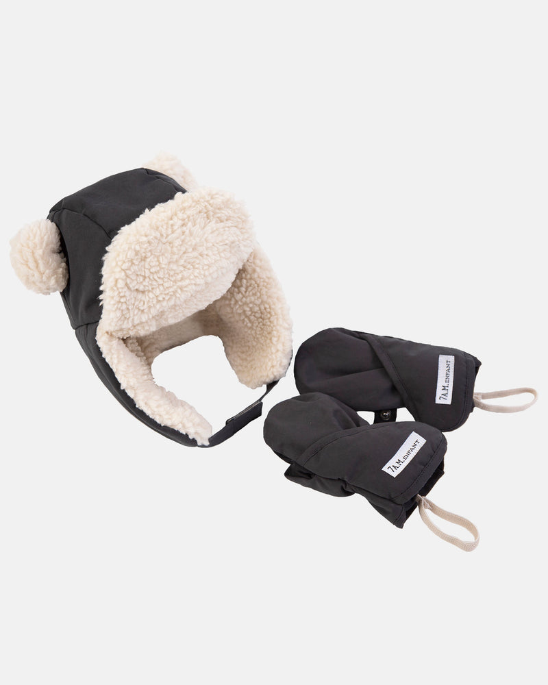 7AM Enfant - Ensemble Cub - Benji Sherpa | Bonnet & Moufles