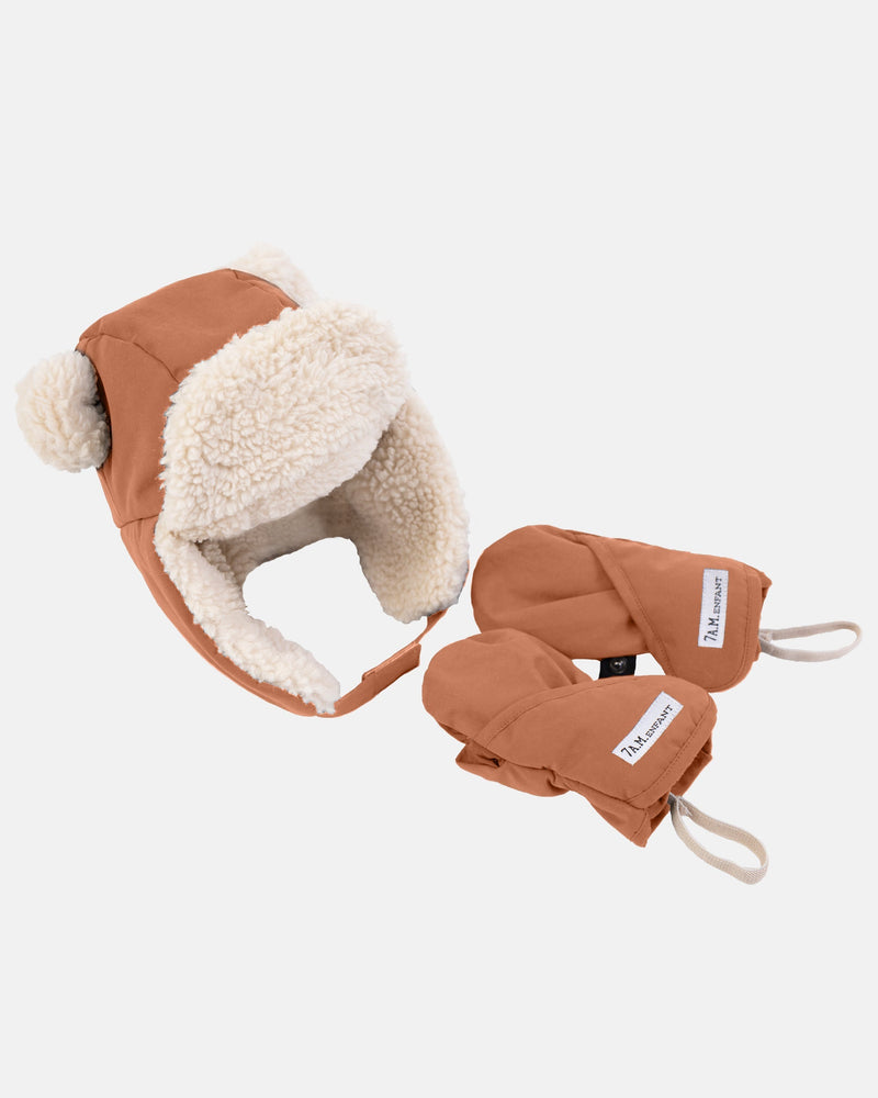 7AM Enfant - Ensemble Cub - Benji Sherpa | Bonnet & Moufles