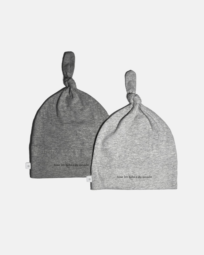 7AM Enfant - Top Cotton Knot Hat - 2 pack