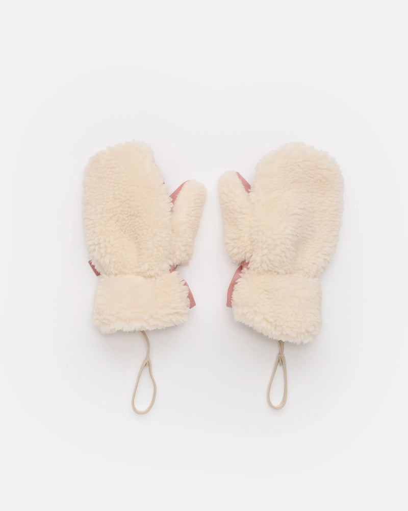Sherpa Mittens - Benji Appliqué