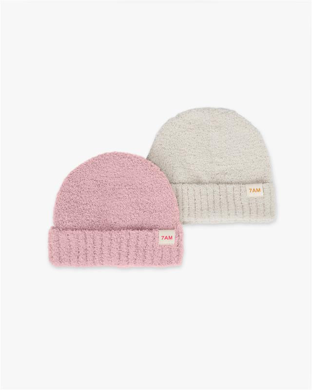 7AM Enfant - Set of Two Beanies - Fuzzy