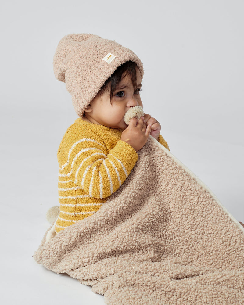 7AM Enfant - Long Sleeve Top Striped - Fuzzy