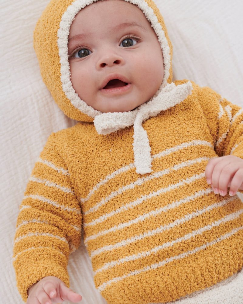 7AM Enfant - Long Sleeve Top Striped - Fuzzy