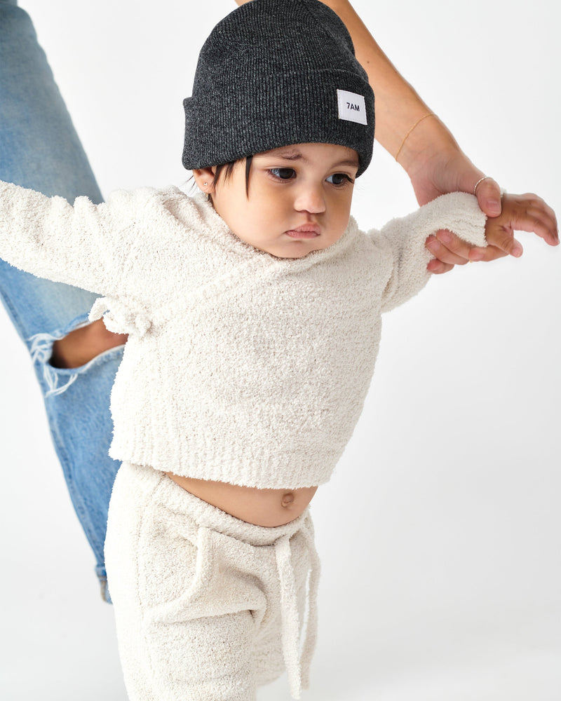 7AM Enfant - Wrap Top - Fuzzy