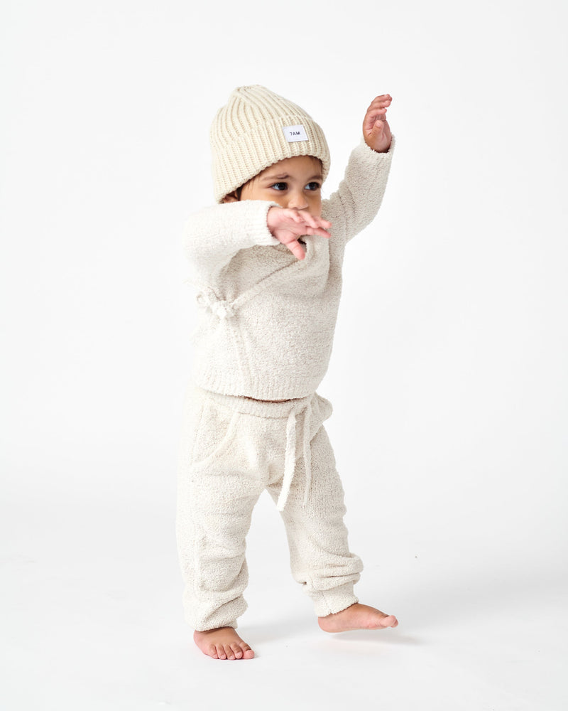 7AM Enfant - Wrap Top - Fuzzy