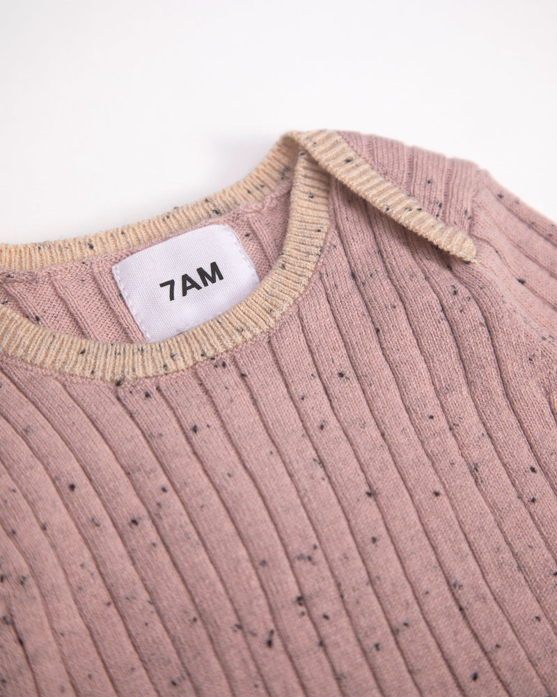7AM Enfant - Long Sleeve Bodysuit - Hug Me