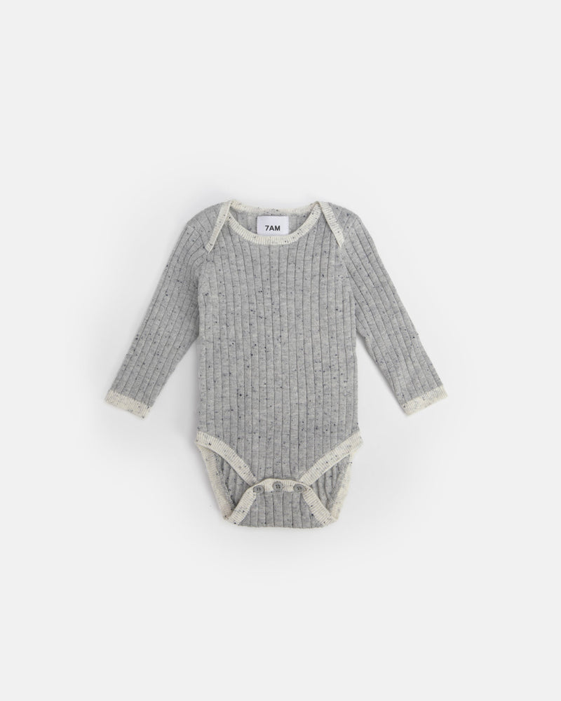 7AM Enfant - Long Sleeve Bodysuit - Hug Me