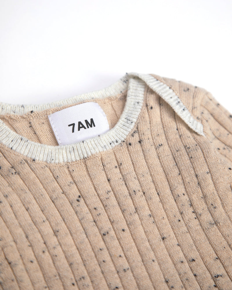 7AM Enfant - Long Sleeve Bodysuit - Hug Me
