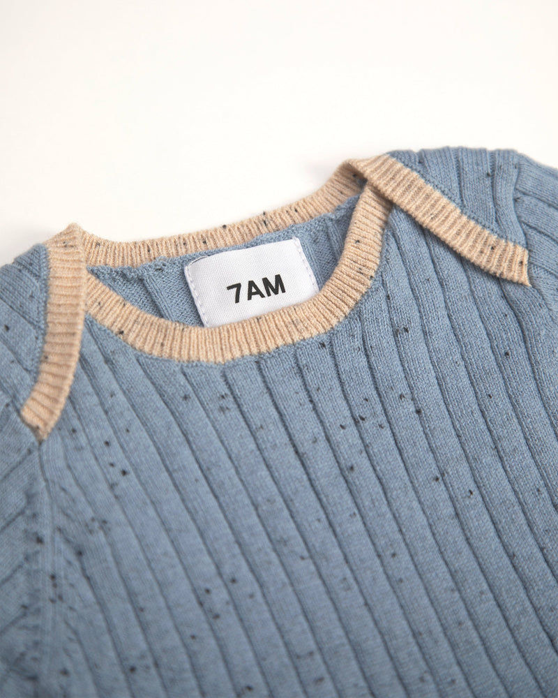 7AM Enfant - Short Sleeve Bodysuit - Hug Me