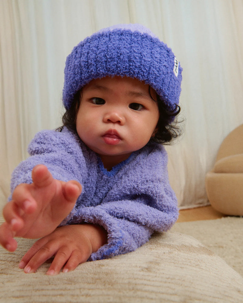 7AM Enfant - Two-Tone Ribbed Beanie - Fuzzy