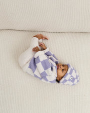 Boxy Sweater - Checkers Fuzzy