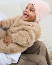 Boxy Bow Sweater - Furry