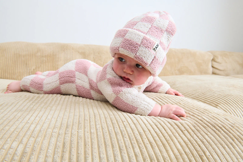 Jumpsuit - Checkers Fuzzy