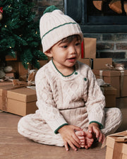Ribbed Cotton Beanie - Holiday Edition