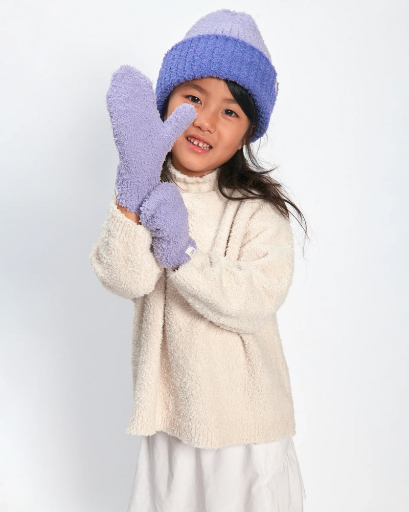 7AM Enfant - Two-Tone Ribbed Beanie - Fuzzy