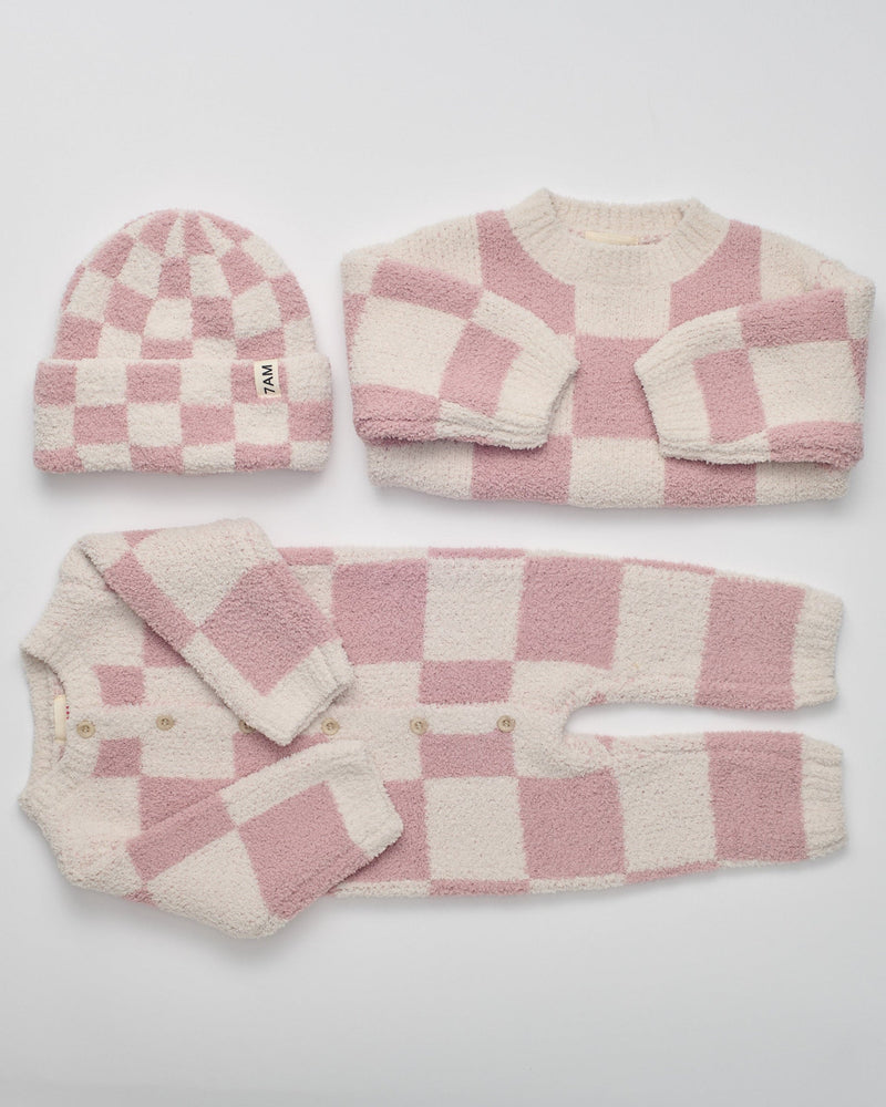 Jumpsuit - Checkers Fuzzy