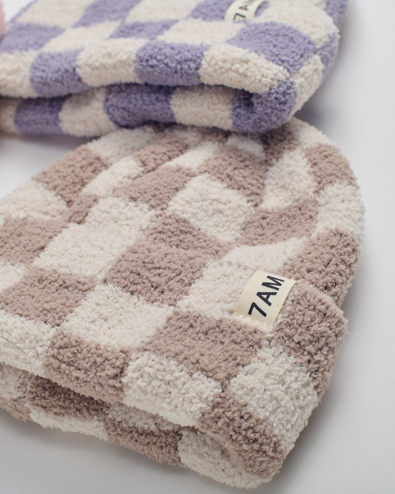 Beanie - Checkers Fuzzy
