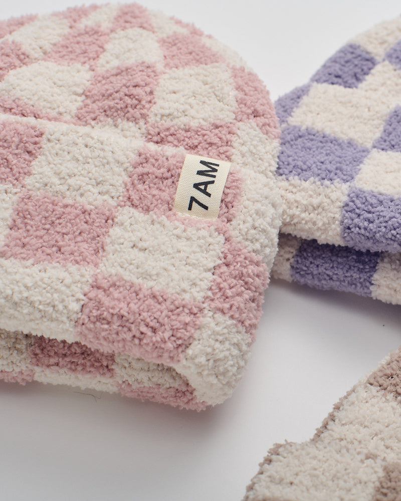 Beanie - Checkers Fuzzy