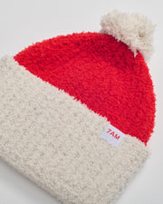 Santa Beanie - Fuzzy Holiday