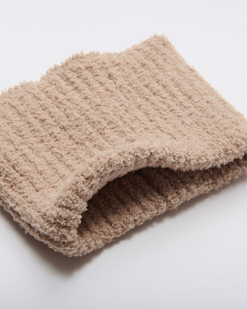 Ribbed Neck Gaiter - Fuzzy