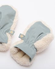 Sherpa Mittens - Benji Appliqué