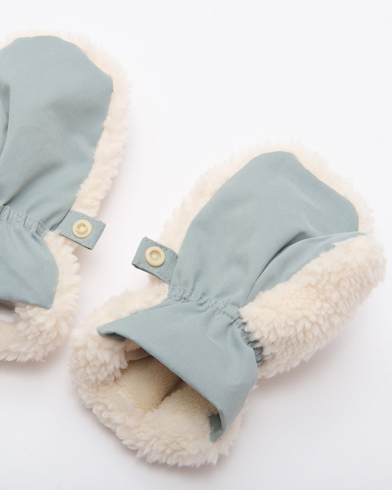 Sherpa Mittens - Benji Appliqué