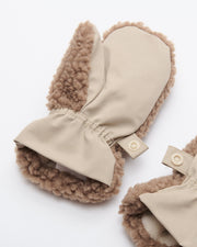 Sherpa Mittens - Benji Appliqué