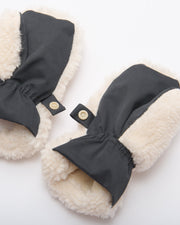 Sherpa Mittens - Benji Appliqué