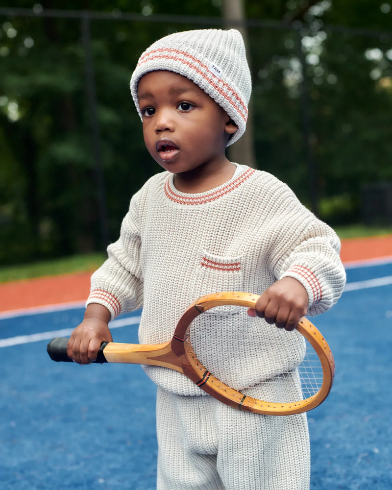 7AM Enfant - Boxy Sweater - Chunky Tennis