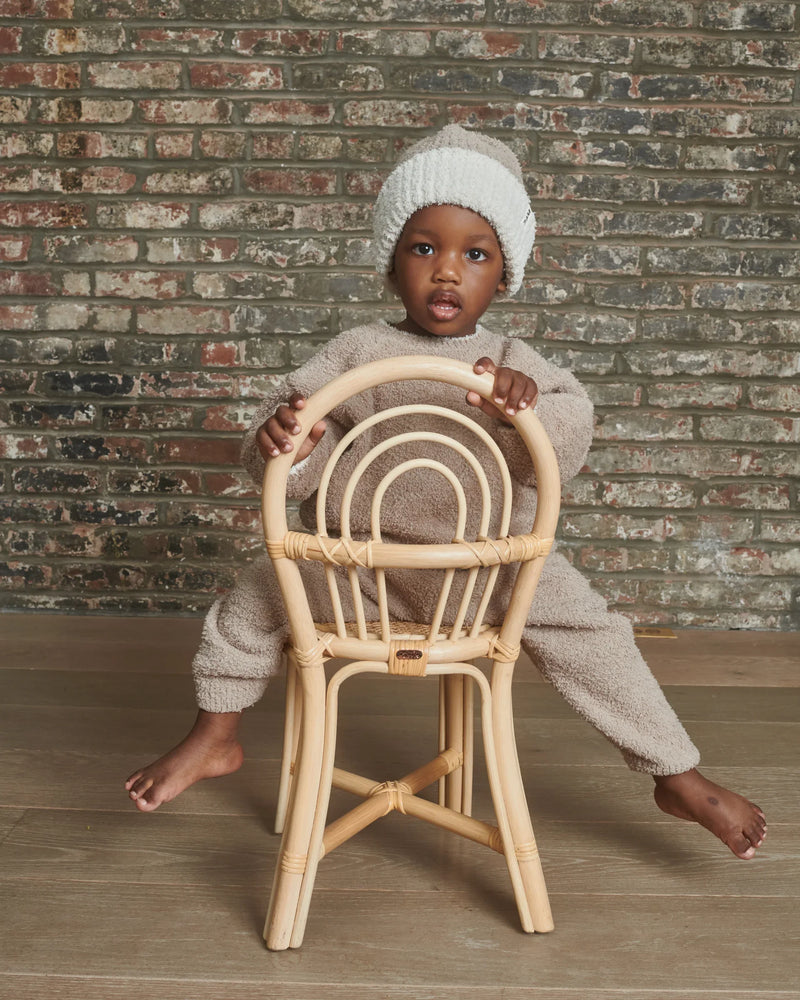 7AM Enfant - Two-Tone Ribbed Beanie - Fuzzy