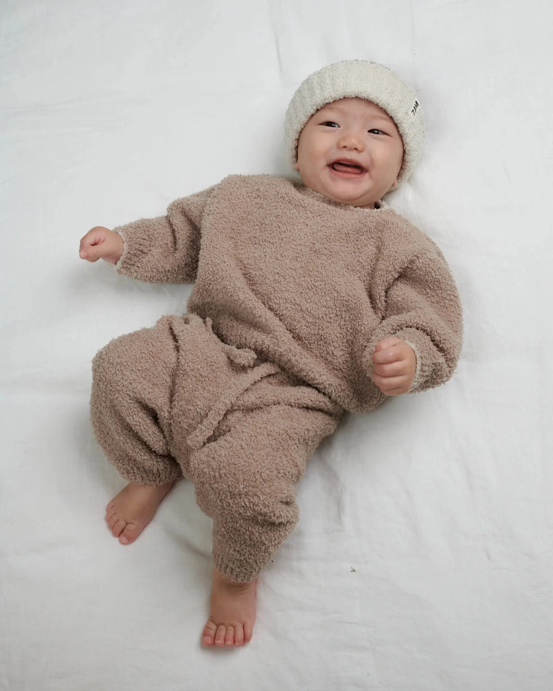 7AM Enfant - Two-Tone Ribbed Beanie - Fuzzy