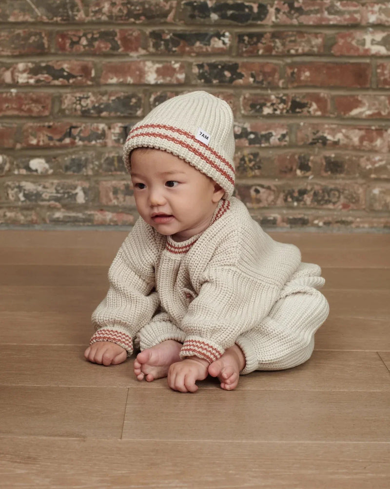 7AM Enfant - Boxy Sweater - Chunky Tennis