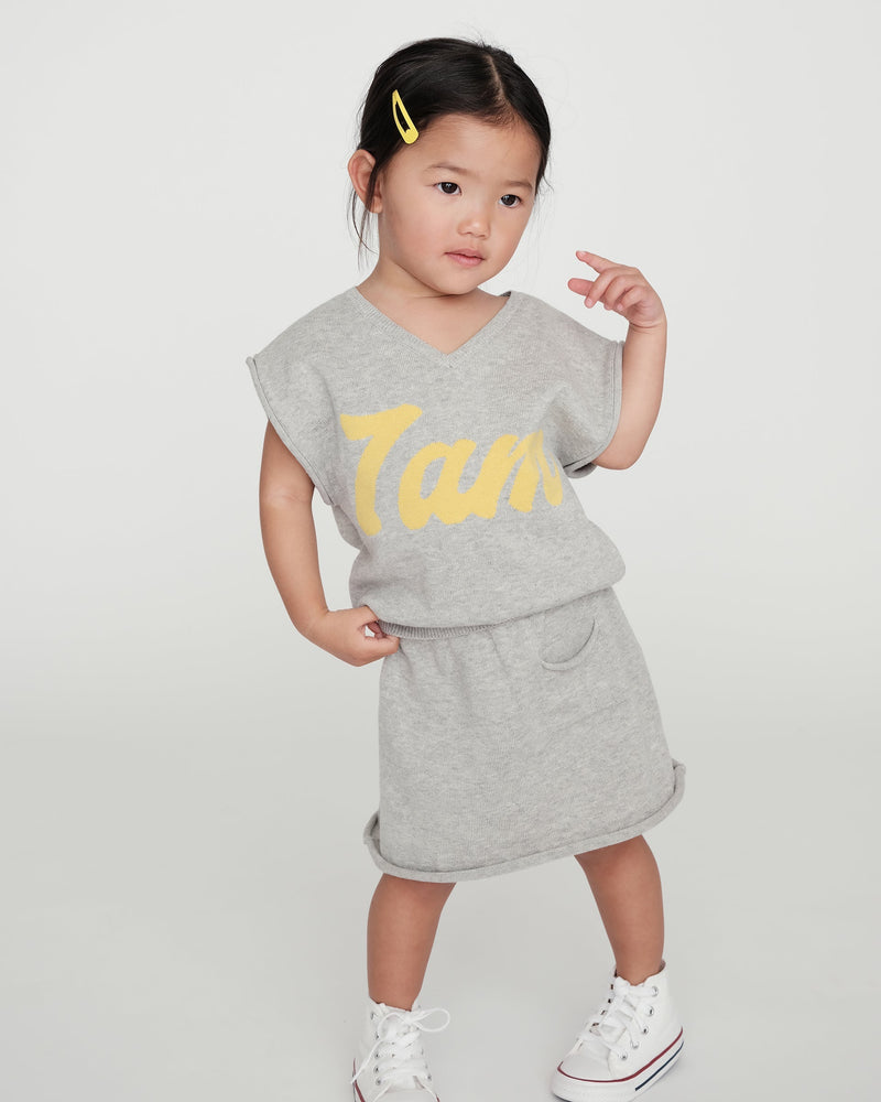 7AM Enfant - 7AM Logo Boxy V-Neck Vest