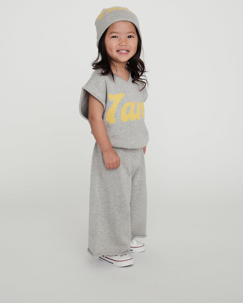 7AM Enfant - 7AM Logo Boxy V-Neck Vest